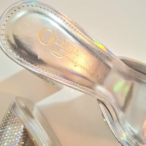 Olivia Ferguson Crystal‎ Platform Heels 7/7.5 - Picture 8 of 12